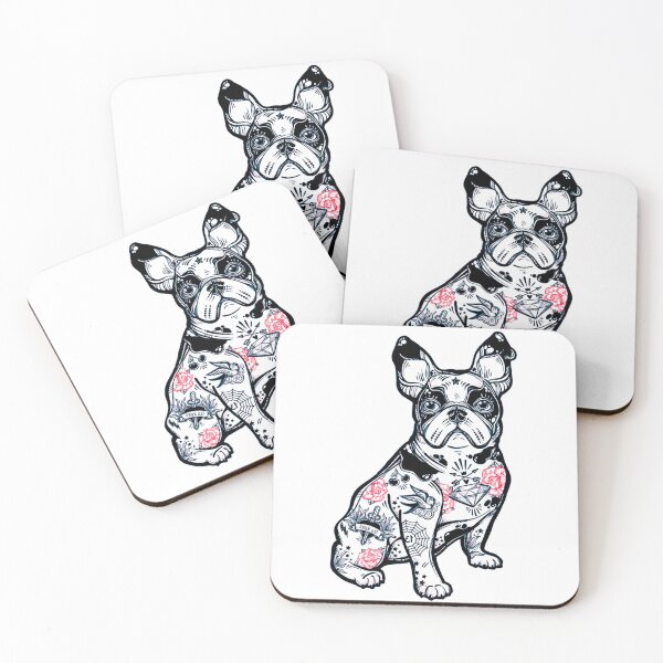 Item preview, French Bulldog Tattoo designed and sold by Most-Mysterious.
