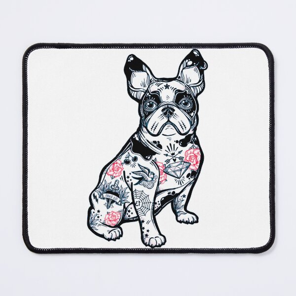 Item preview, French Bulldog Tattoo designed and sold by Most-Mysterious.