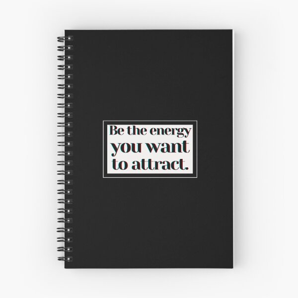 Item preview, Be the energy you want to attract. designed and sold by PostiveText.