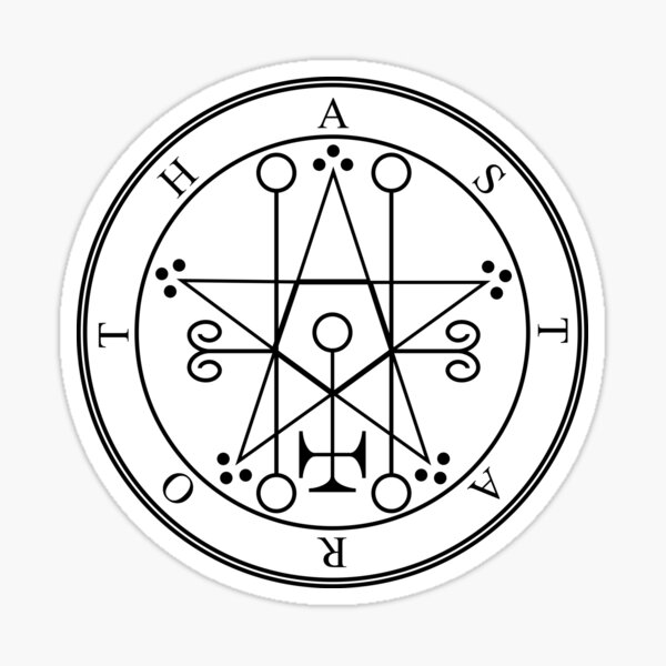Seal of Astaroth Sticker