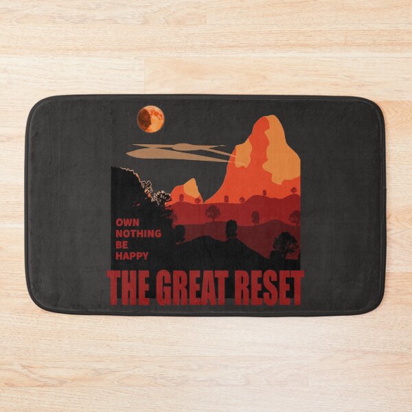 Item preview, The Great Reset - Own Nothing Be Happy designed and sold by ViewerEqualsPhoton.