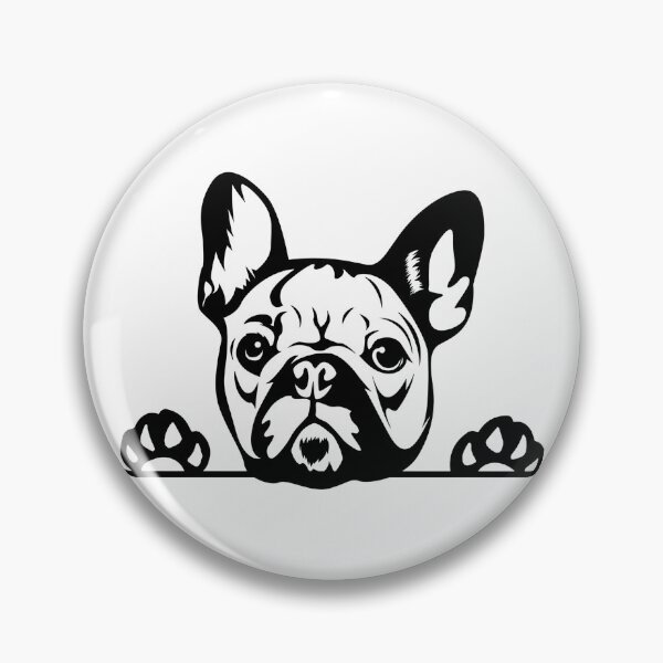 Item preview, Frenchie Outline designed and sold by Most-Mysterious.