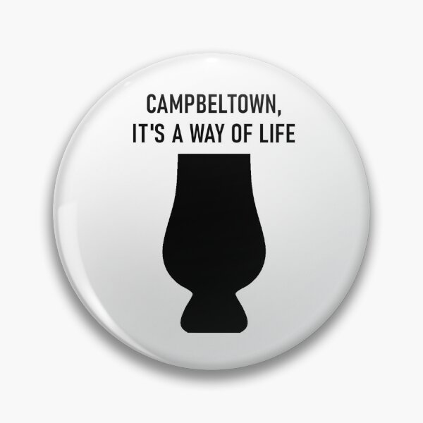 Item preview, Whisky Glencairn - Campbeltown It's a Way of Life designed and sold by RetroCave.