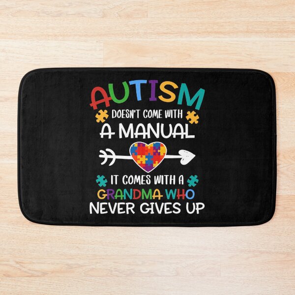 Item preview, Autism Grandma Love Autistic Kids Autism Awareness Puzzle designed and sold by HaaChris-Artis.