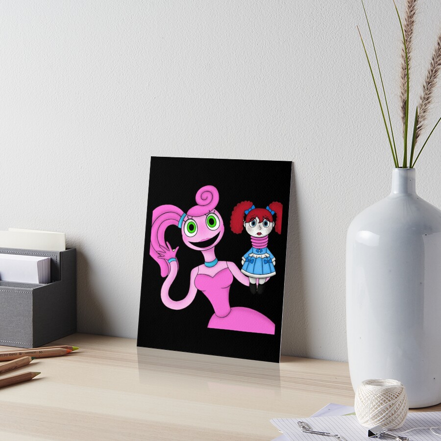 Mommy Long Legs Poppy Playtime Chapter 2 Art Board Print By X1vectorgraphic Redbubble 