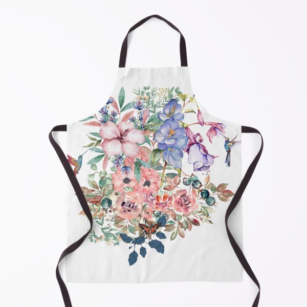 Item preview, Floral Design With Hummers and Butterflies designed and sold by tomorrowsart.
