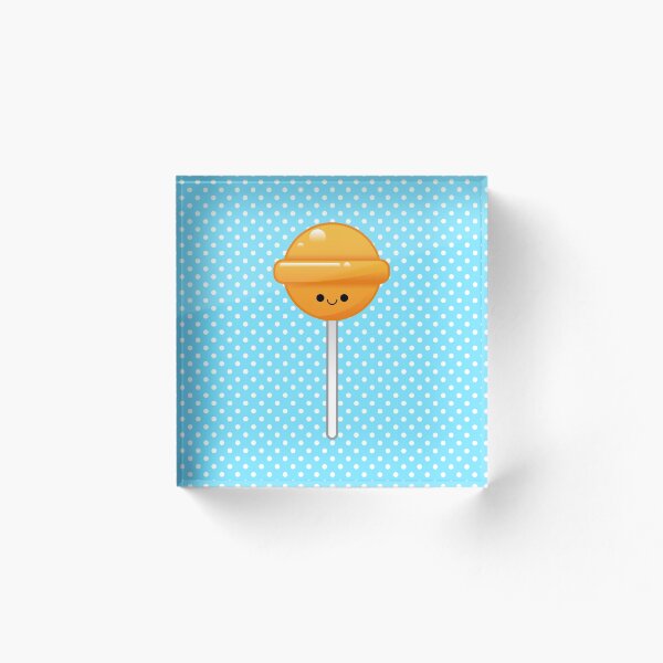 Aperçu de l'œuvre Sucette orange créée et vendue par kittybox.