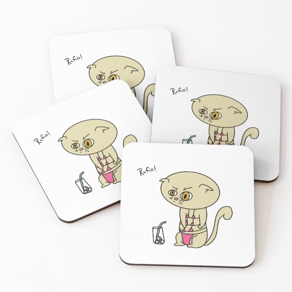 Item preview, Cat cat stickers | angry cat stickers | cat sticker decals | catkini | cat in a bikini designed and sold by kikiandmel.