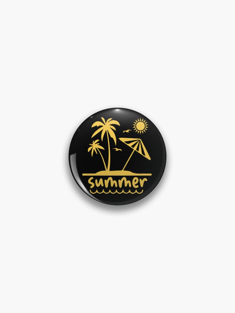 summer, funny summer, cool summer, Colorized summer Pin for Sale by  adnane4off