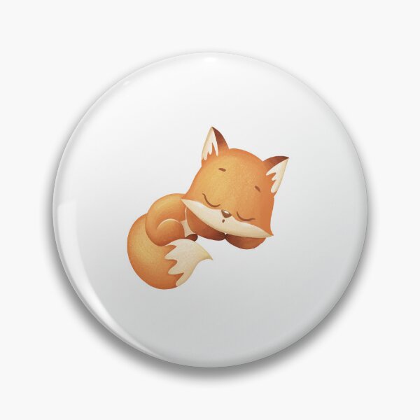 Item preview, cute sleeping fox cub designed and sold by badgermark.