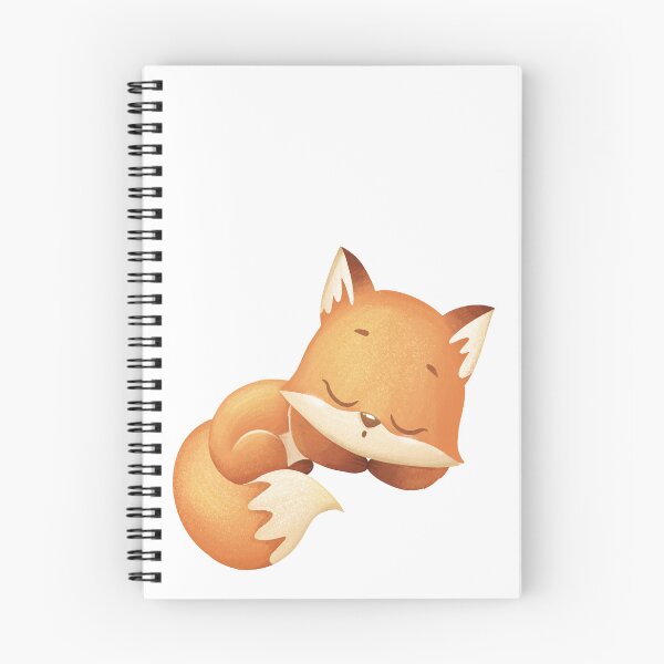 Item preview, cute sleeping fox cub designed and sold by badgermark.