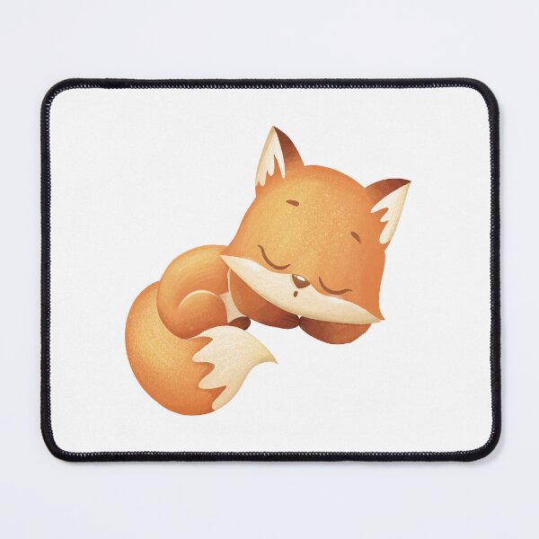 Item preview, cute sleeping fox cub designed and sold by badgermark.