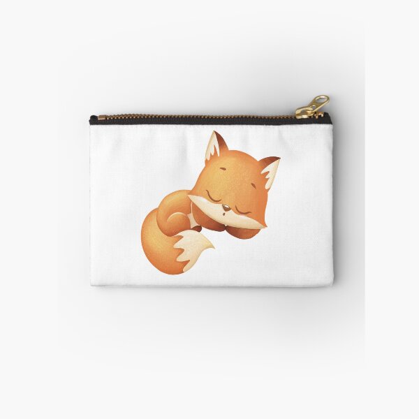 Item preview, cute sleeping fox cub designed and sold by badgermark.