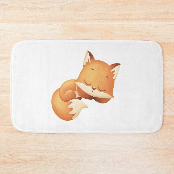 Item preview, cute sleeping fox cub designed and sold by badgermark.