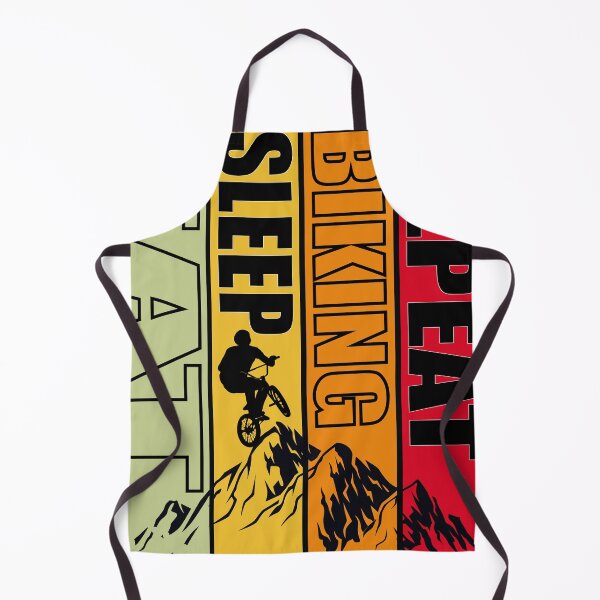 Item preview, Eat sleep biking repeat designed and sold by designer-02.