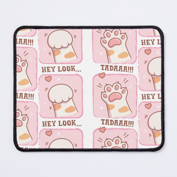 Item preview, Ta Da - Cute Pink Cat Paw designed and sold by Abhishek Goldar.
