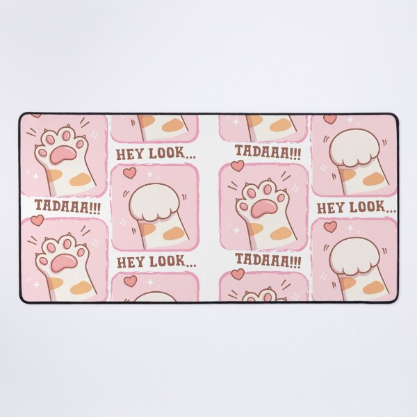 Item preview, Ta Da - Cute Pink Cat Paw designed and sold by Abhishek Goldar.