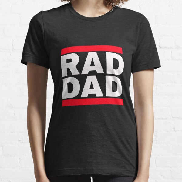 TooLoud Rad Dad Design Dark Muscle Shirt
