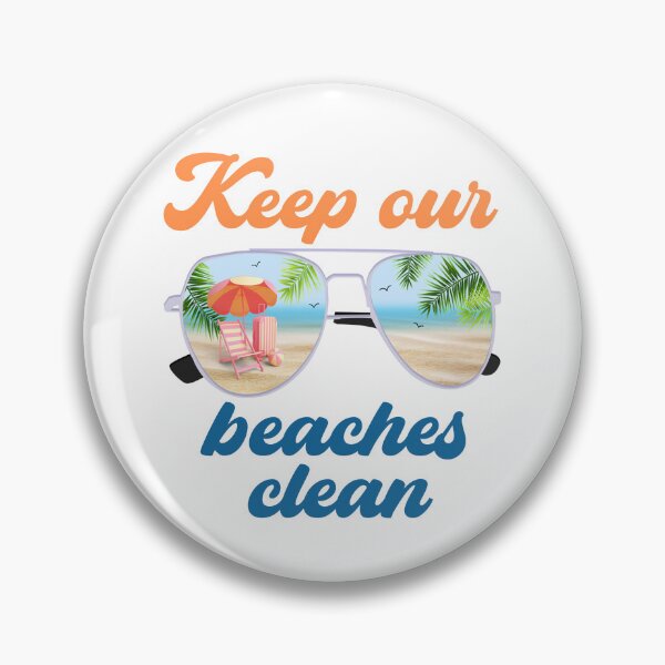 Item preview, Keep our beaches clean designed and sold by debs4peace.
