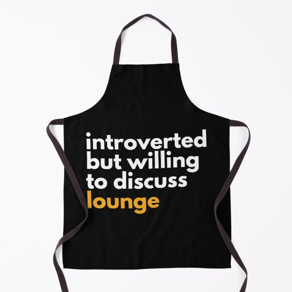 Item preview, Introverted But Willing To Discuss Lounge For Music Lovers And Elevator Music designed and sold by Funwithmusic.
