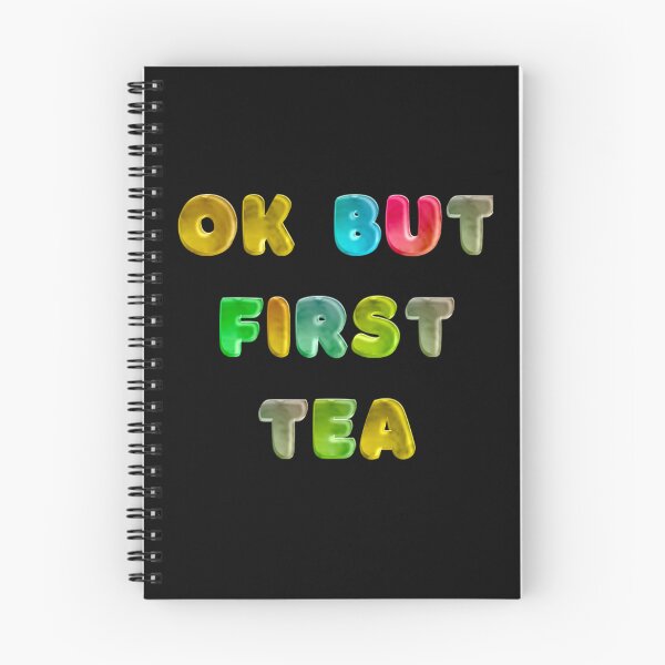 Item preview, OK BUT FIRST TEA designed and sold by JOY STORE 45.