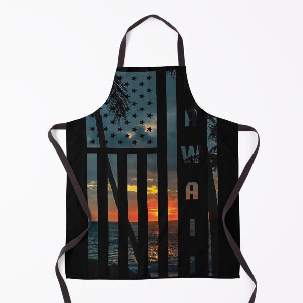 Item preview, Hawaii Sunset American Flag Honolulu Hawaiian Island designed and sold by wanasak.