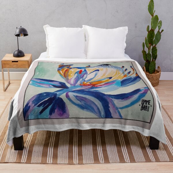 Item preview, Native flower in Watercolors designed and sold by Gabiemmemurales.