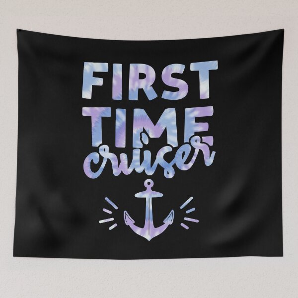 Item preview, First Time Cruiser Cruise 2022 Tie Dye Print For Family Cruise Trip  designed and sold by JokeGysen.