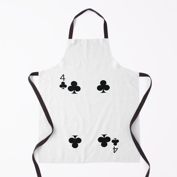 Item preview, Four of Clubs Playing Card Poker Card designed and sold by johnta17.