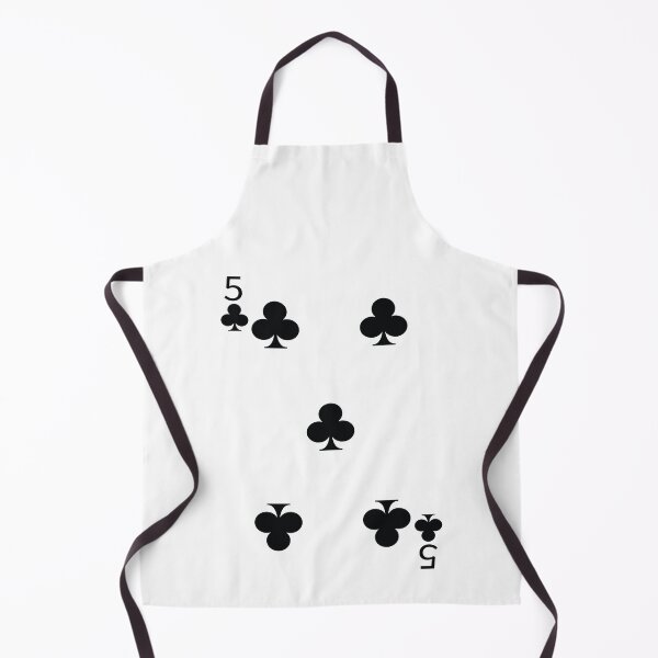 Item preview, Five of Clubs Playing Card Poker Card designed and sold by johnta17.