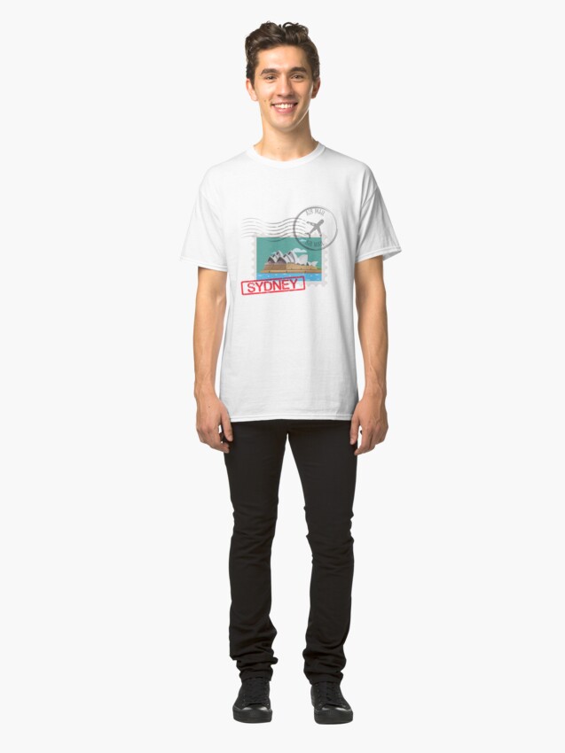 Alternate view of Sydney Stamps Classic T-Shirt