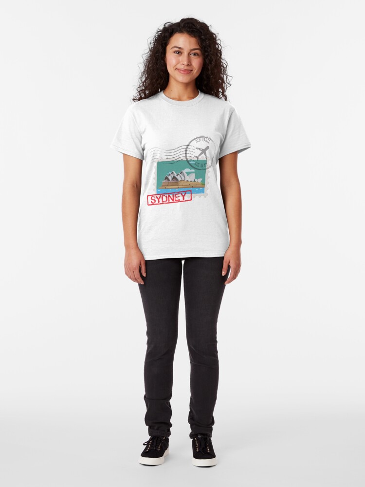 Alternate view of Sydney Stamps Classic T-Shirt