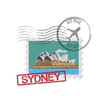 Artwork thumbnail, Sydney Stamps by creativelolo