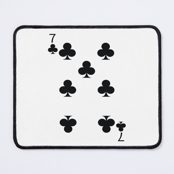Item preview, Seven of Clubs Playing Card Poker Card designed and sold by johnta17.
