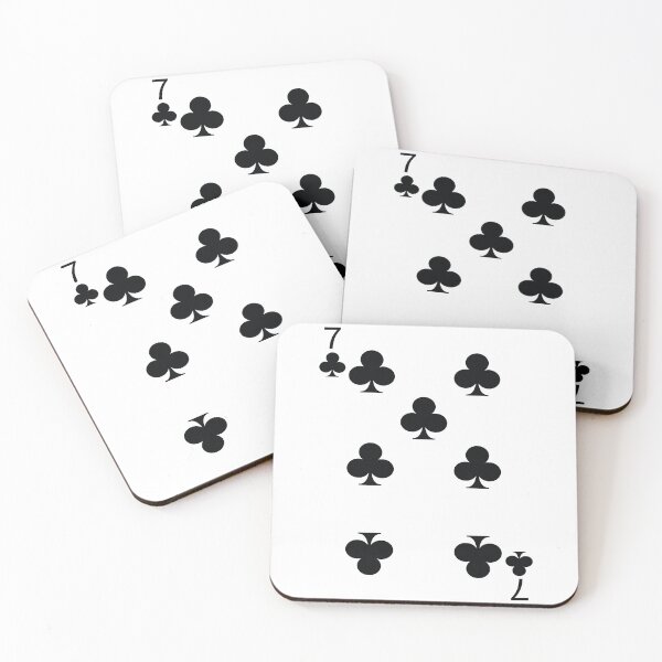Item preview, Seven of Clubs Playing Card Poker Card designed and sold by johnta17.