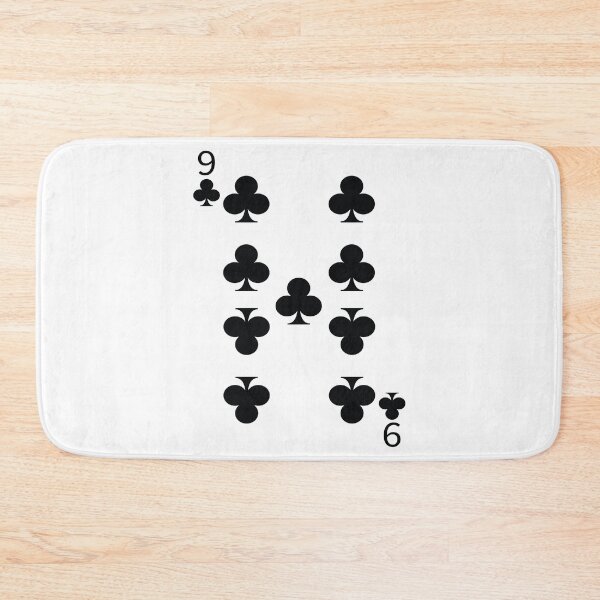 Item preview, Nine of Clubs Playing Card Poker Card designed and sold by johnta17.