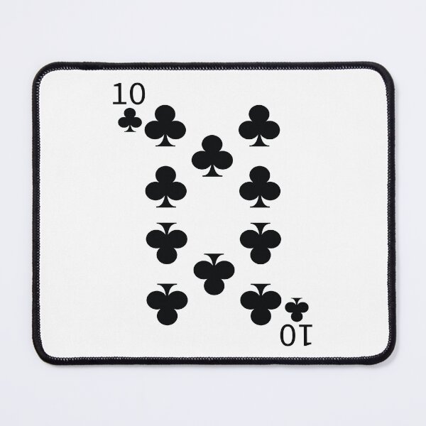 Item preview, Ten of Clubs Playing Card Poker Card designed and sold by johnta17.