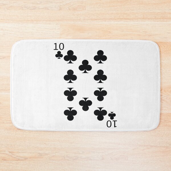 Item preview, Ten of Clubs Playing Card Poker Card designed and sold by johnta17.