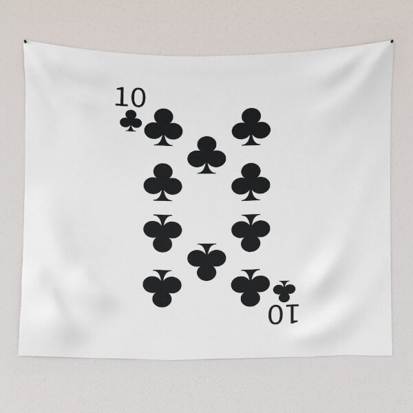 Item preview, Ten of Clubs Playing Card Poker Card designed and sold by johnta17.
