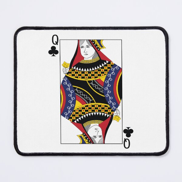 Item preview, Queen of Clubs Playing Card Poker Card designed and sold by johnta17.