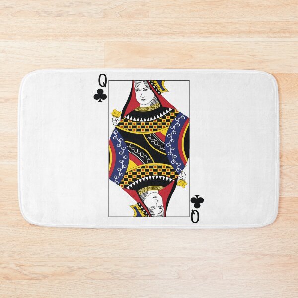 Item preview, Queen of Clubs Playing Card Poker Card designed and sold by johnta17.