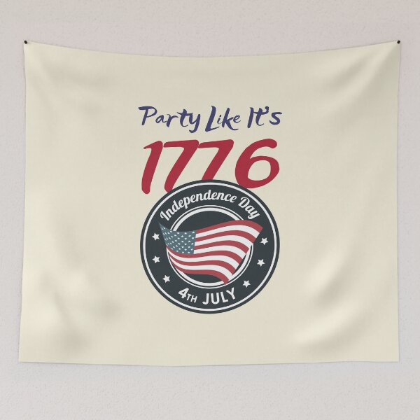 Item preview, Party Like It's 1776 designed and sold by RedTomasB.