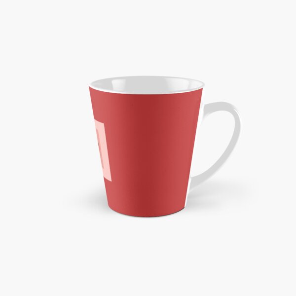 polo horse vintage red Tasse (konisch)