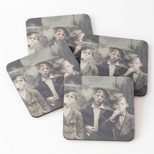 Item preview, Newsies at Skeeter's Branch, Jefferson near Franklin, St. Louis, Mo. by Lewis Hine, 1910 designed and sold by TeeARTHY.