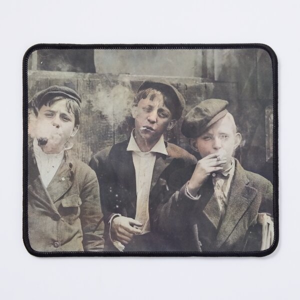 Item preview, Newsies at Skeeter's Branch, Jefferson near Franklin, St. Louis, Mo. by Lewis Hine, 1910 designed and sold by TeeARTHY.