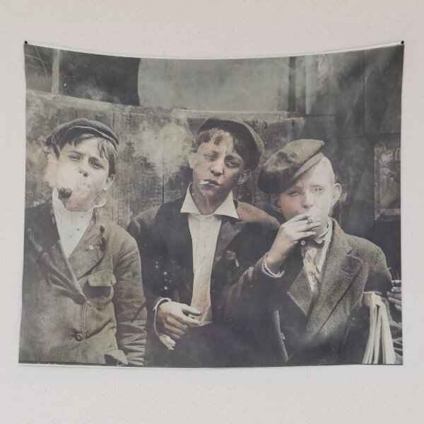 Item preview, Newsies at Skeeter's Branch, Jefferson near Franklin, St. Louis, Mo. by Lewis Hine, 1910 designed and sold by TeeARTHY.