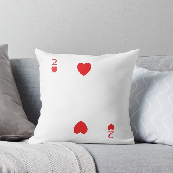 Item preview, Two of Hearts Playing Card Poker Card designed and sold by johnta17.