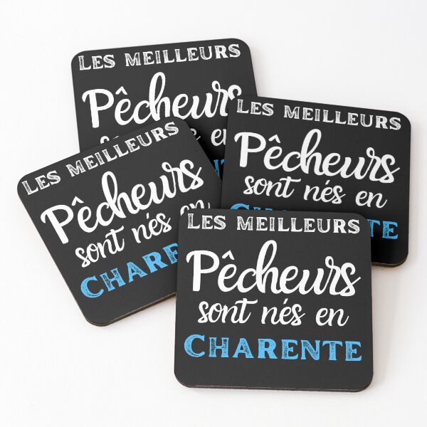 Aperçu de l'œuvre Copie de les meilleurs pêcheur sont nés en Charente. Cadeau pêche fierté  créée et vendue par tets.