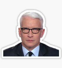 Anderson Cooper Augenrolle Sticker