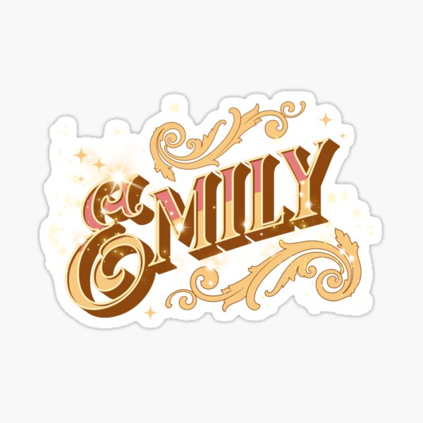 Emily Sticker For Sale By Yeshuacreations Redbubble